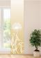Preview: Flächenvorhang Allium 24 gold   Digitaldruck